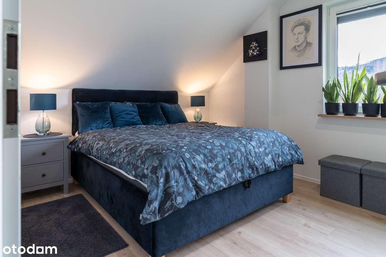 Nowoczesny mały dom 3 pokoje z ogrodem w wielkim stylu !-7