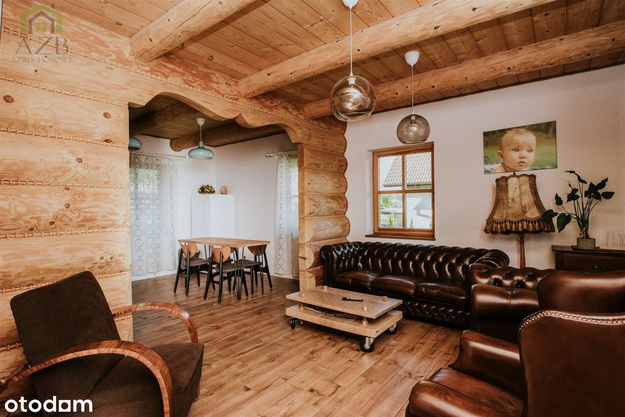 Sielankowy dom z dużą działką - Zasań - Myślenice-6