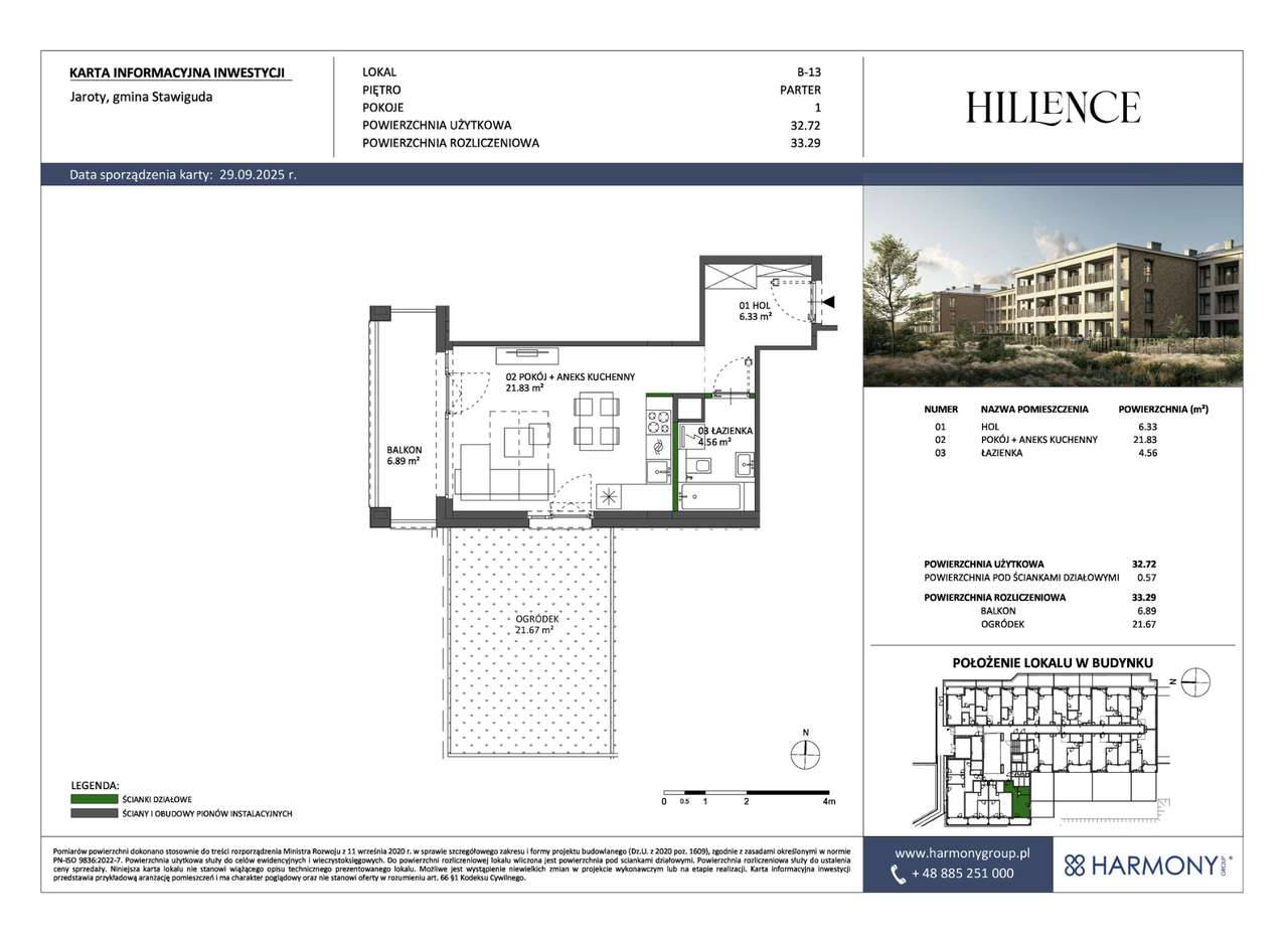 Hillence | Mieszkanie 1 - pok. | B13 - przedsprzedaż II etapu!-5