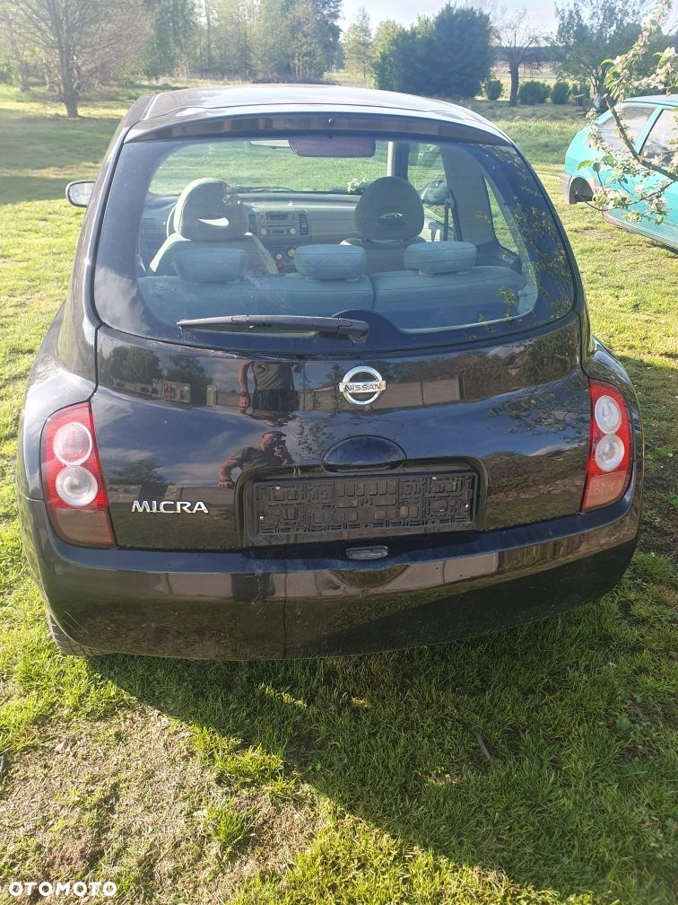 Zderzak tylny Nissan MICRA K12 03-2010 1.2 BEN Z11J 3 drzwiowy - 4