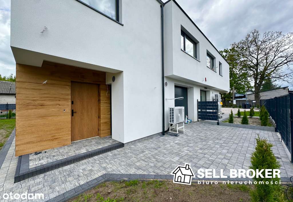 Dom z dużą działką w zabudowie bliźniaczej! nowy!-2