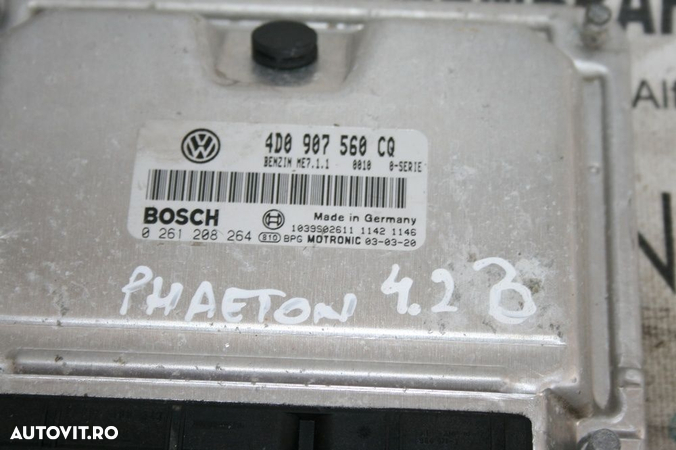 Calculator Motor Ecu Vw Phaeton 4.2 Benzina Testat Garantie - 2
