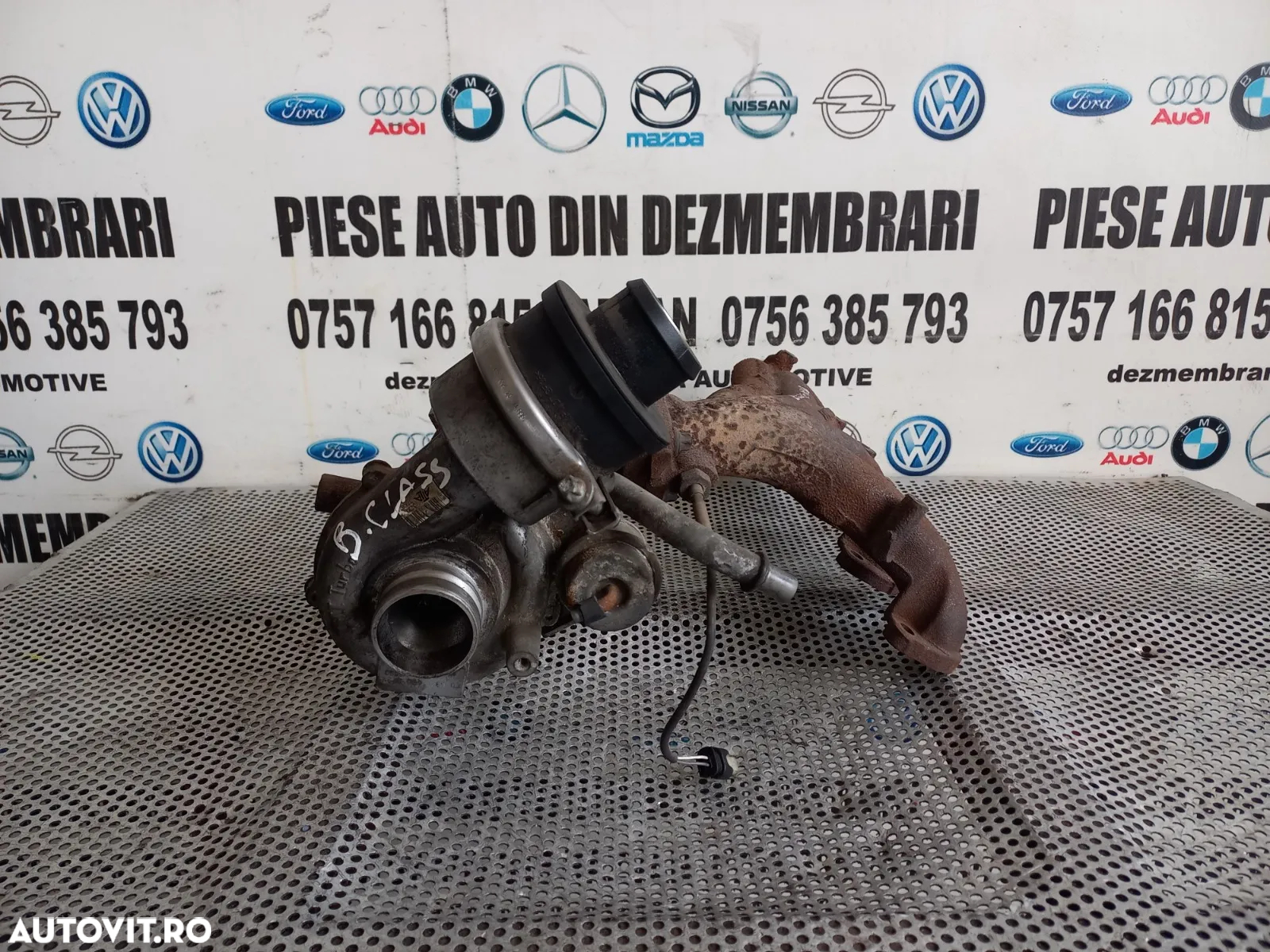 Turbo Turbina Mercedes A Class W169 B Class W245 2.0 Cdi Cod A6400901780  - Dezmembrari Arad - 4