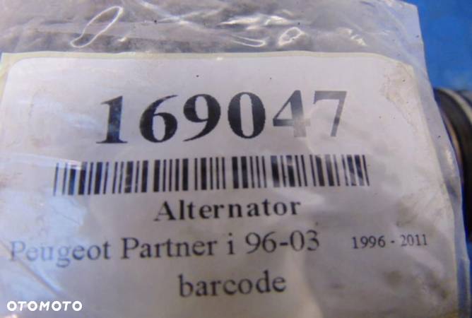 PEUGEOT PARTNER LIFT ALTERNATOR 1.6HDI - 5