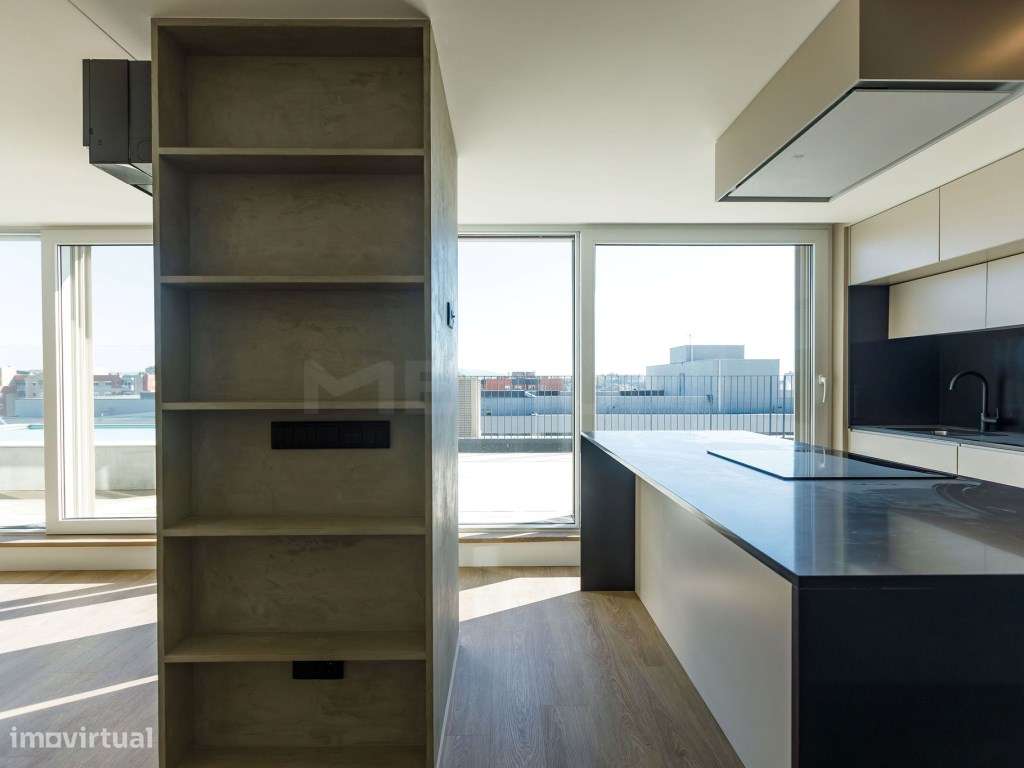 Cobertura T2+1 Novo com Piscina Privada - Centro de Vila Nova de Fa...-8