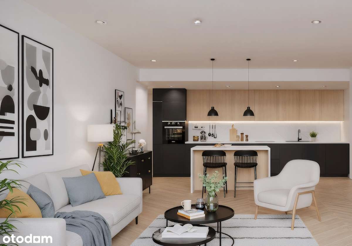 46,38 m² | 2 pokoje | Taras | Klucze na już | Bez PCC-1