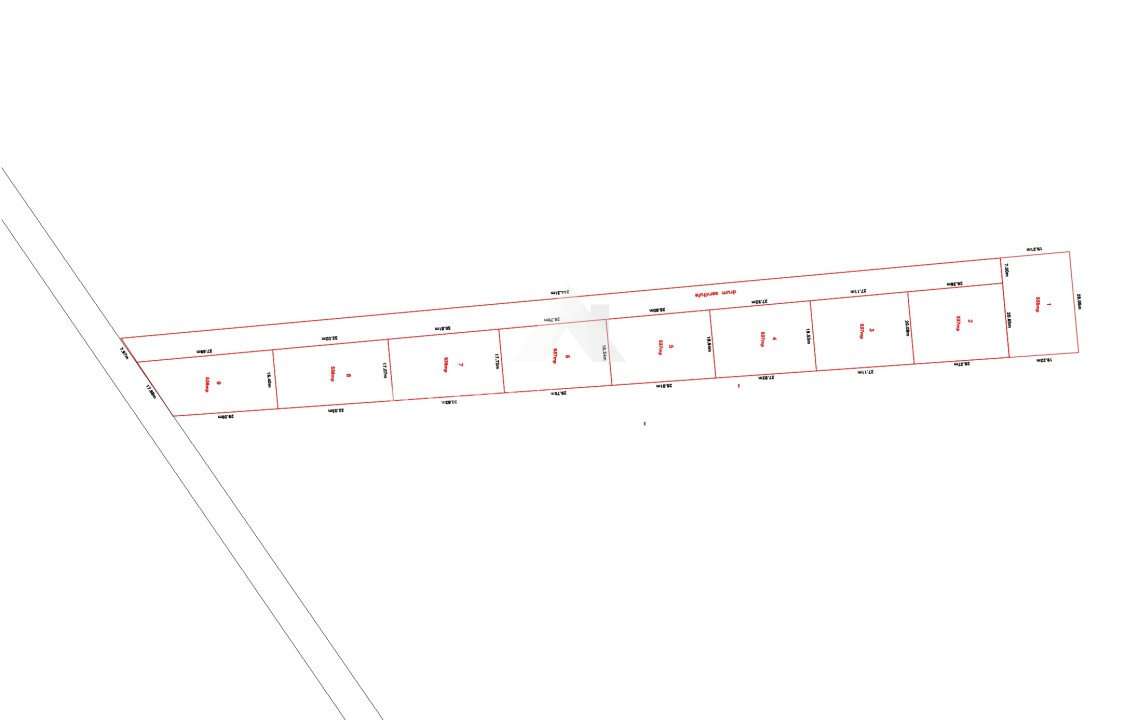 Teren intravilan 6525mp, plata in rate, 9 loturi, asfalt - Imagine principală: 4/8