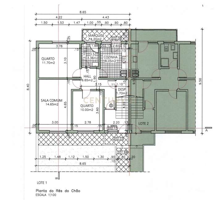 Prédio com 2 Apartamentos - Sabugo (Almargem do Bispo)-8