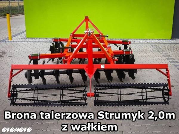 Brona talerzowa TALERZÓWKA V AGREGAT 1,4m 1,6m 1,8m 2m 2,2m 2,4m 2,7m STRUMYK Le - 3