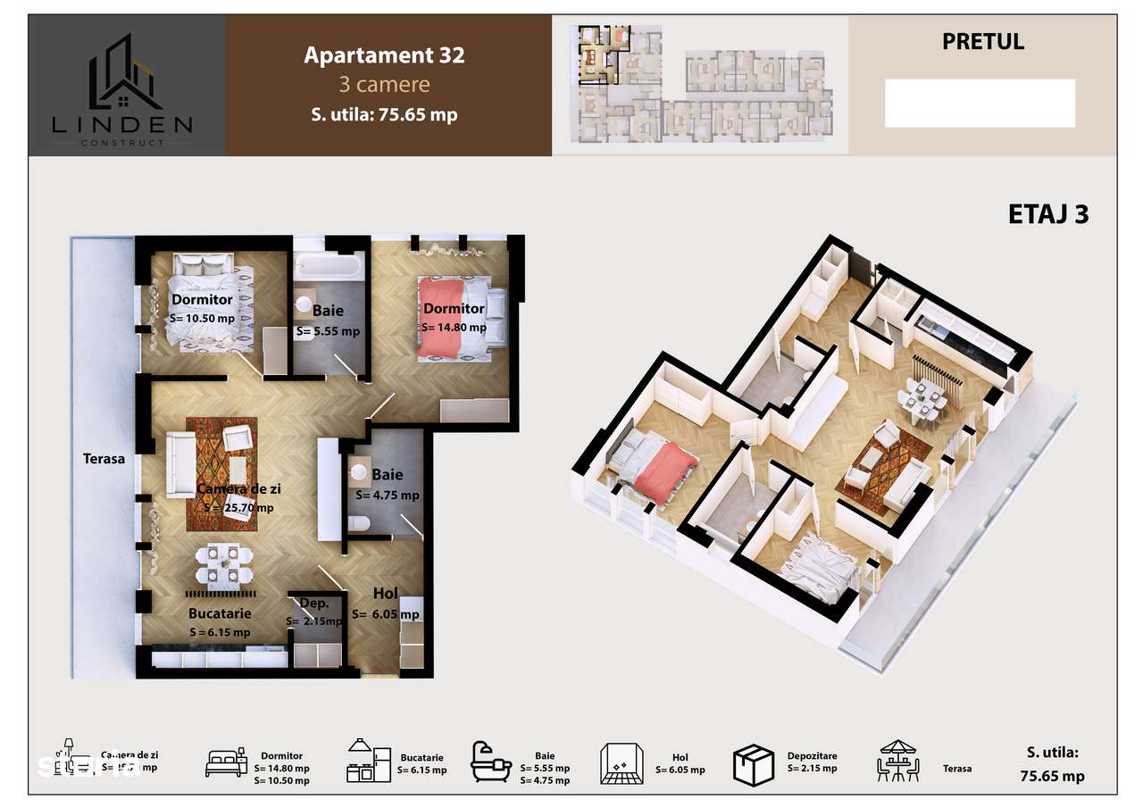 Linden Residence str Gheorghe Baritiu 29-31-7