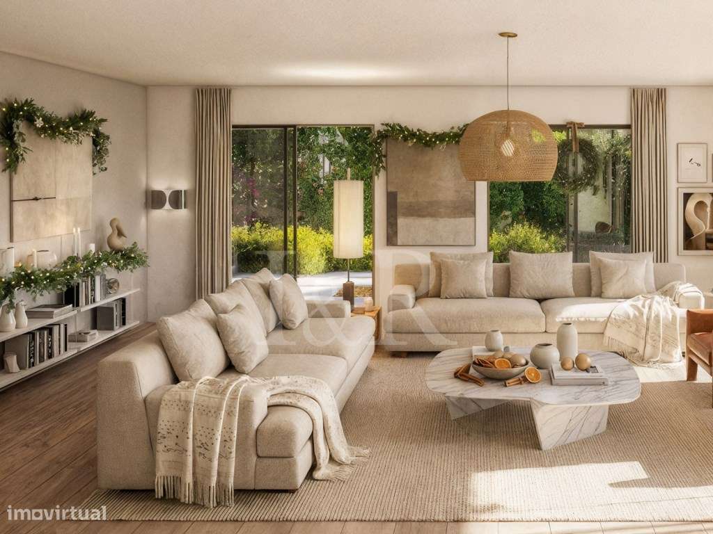 Villa T4 com piscina privativa e jardim, Capuchos, Caparica - Grande imagem: 3/31