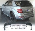 PARA-CHOQUES TRASEIRO PARA MERCEDES CLASSE ML W164 08-11 LOOK AMG - 1