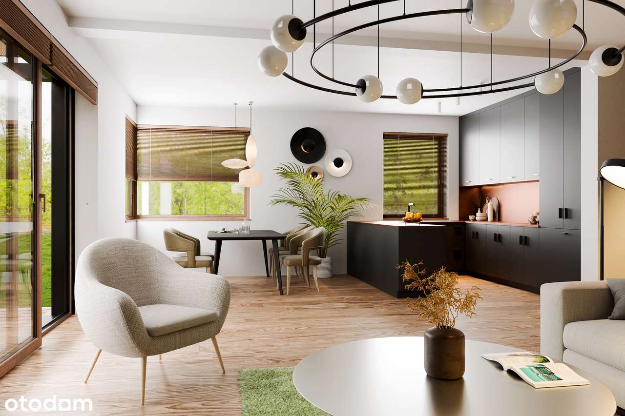 Nowoczesny dom z widokiem, Smart Home i działką 7ar – Chorągwica-10