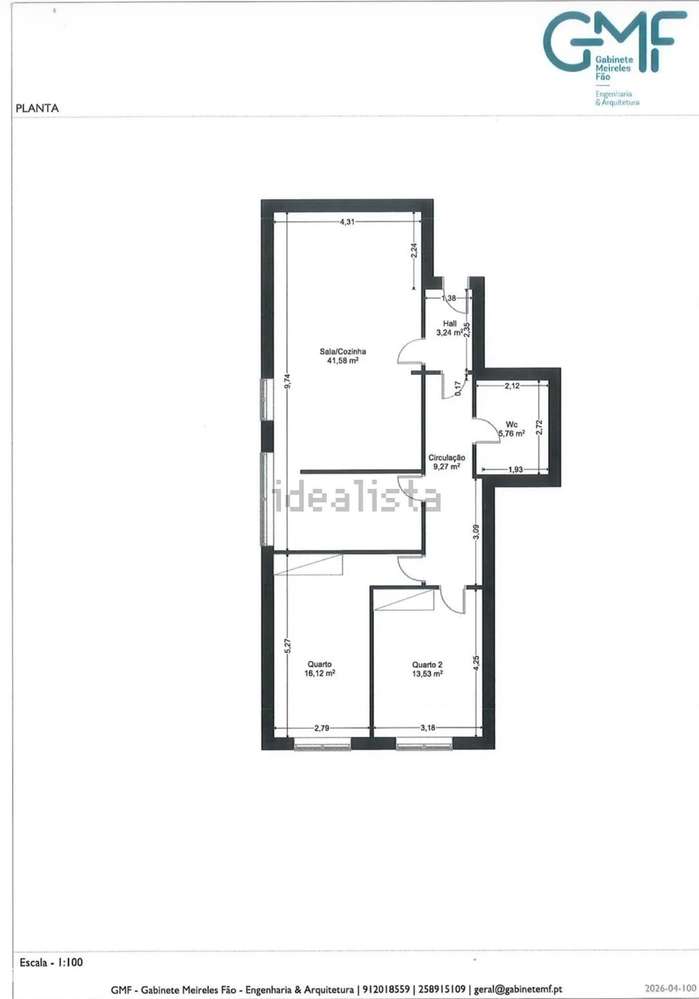 Apartamento Renovado em Braga (São Vítor) com Vista Panorâmica-19
