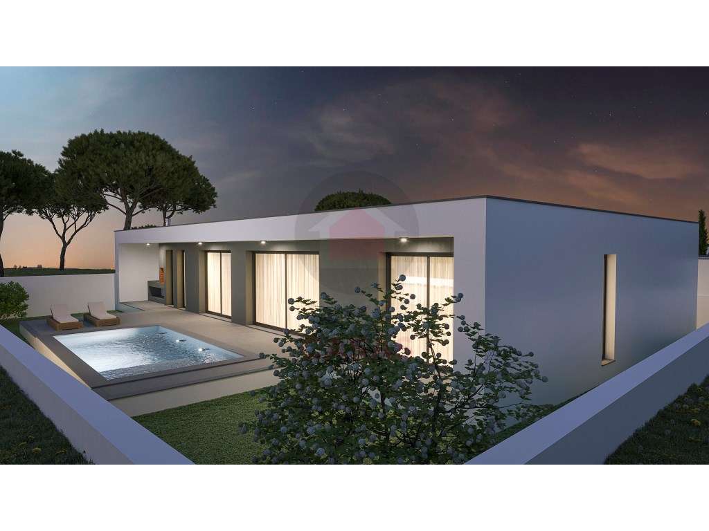 Moradia moderna em projeto - próxima da Lagoa de Óbidos - Grande imagem: 5/15