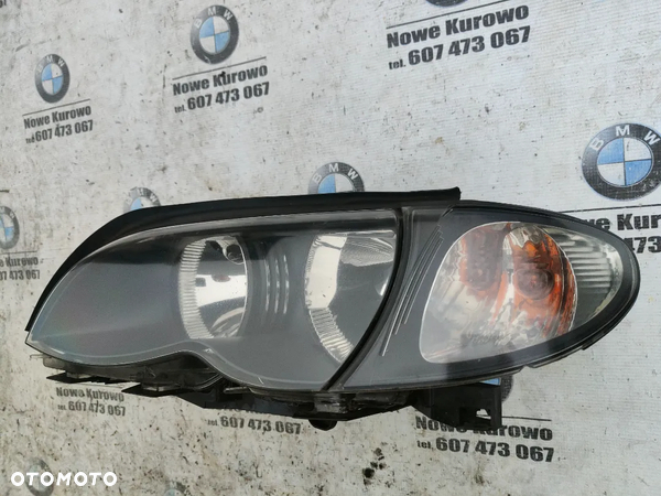 BMW E46 Sedan Kombi Lifting Lampa przednia przód Lewa AL Europa - 4