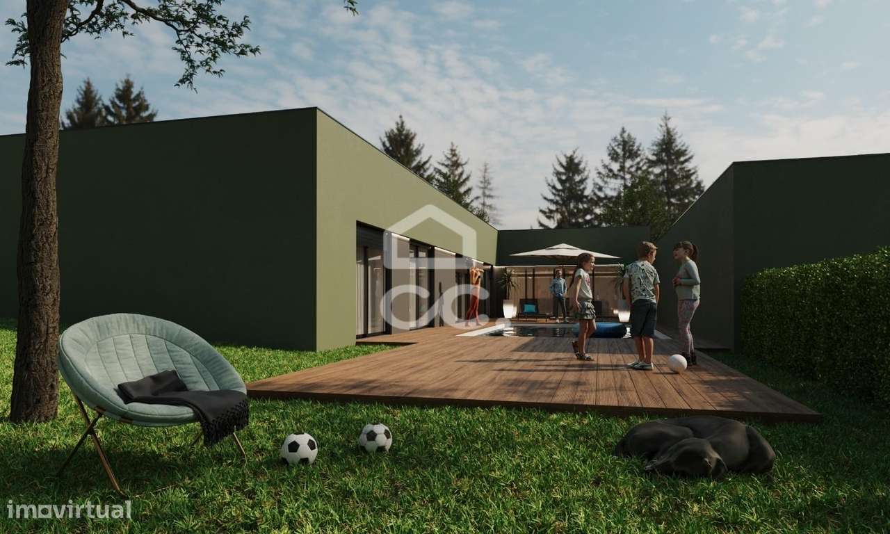 Elegante Moradia Térrea com 4 Suites  em Celeirós - Braga-3