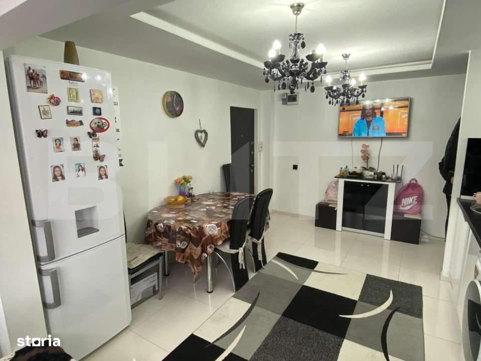 Apartament 3 camere, 55mp, parcare, mobilat si utilat, Baciu, zona pri - Imagine principală: 2/9