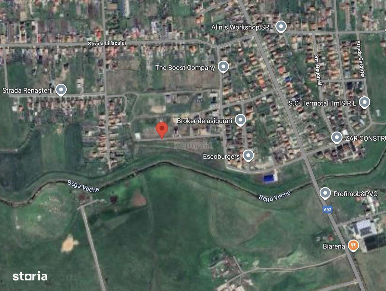 Teren de construcții la intrare în Sânandrei, județul Timiș – 650 mp - Imagine principală: 3/5