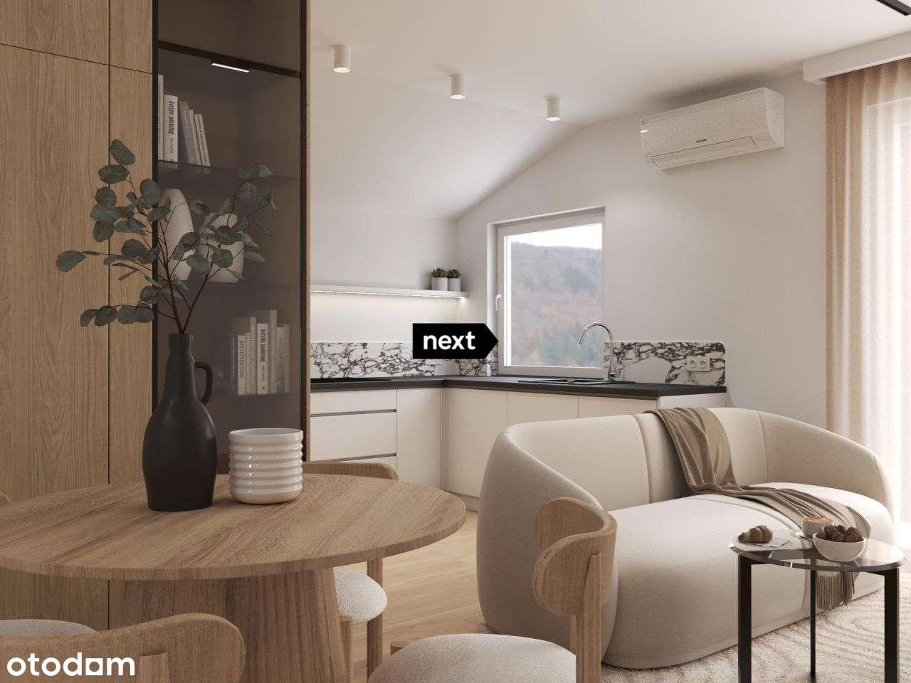 2 pokoje | 47,52 m² | Nowe wykończenie | Parking |