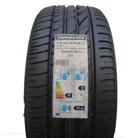 1 x BRIDGESTONE 225/45 R17 91Y Turanza ER300 Lato 2014 JAK NOWANIEUŻYWANA - 2