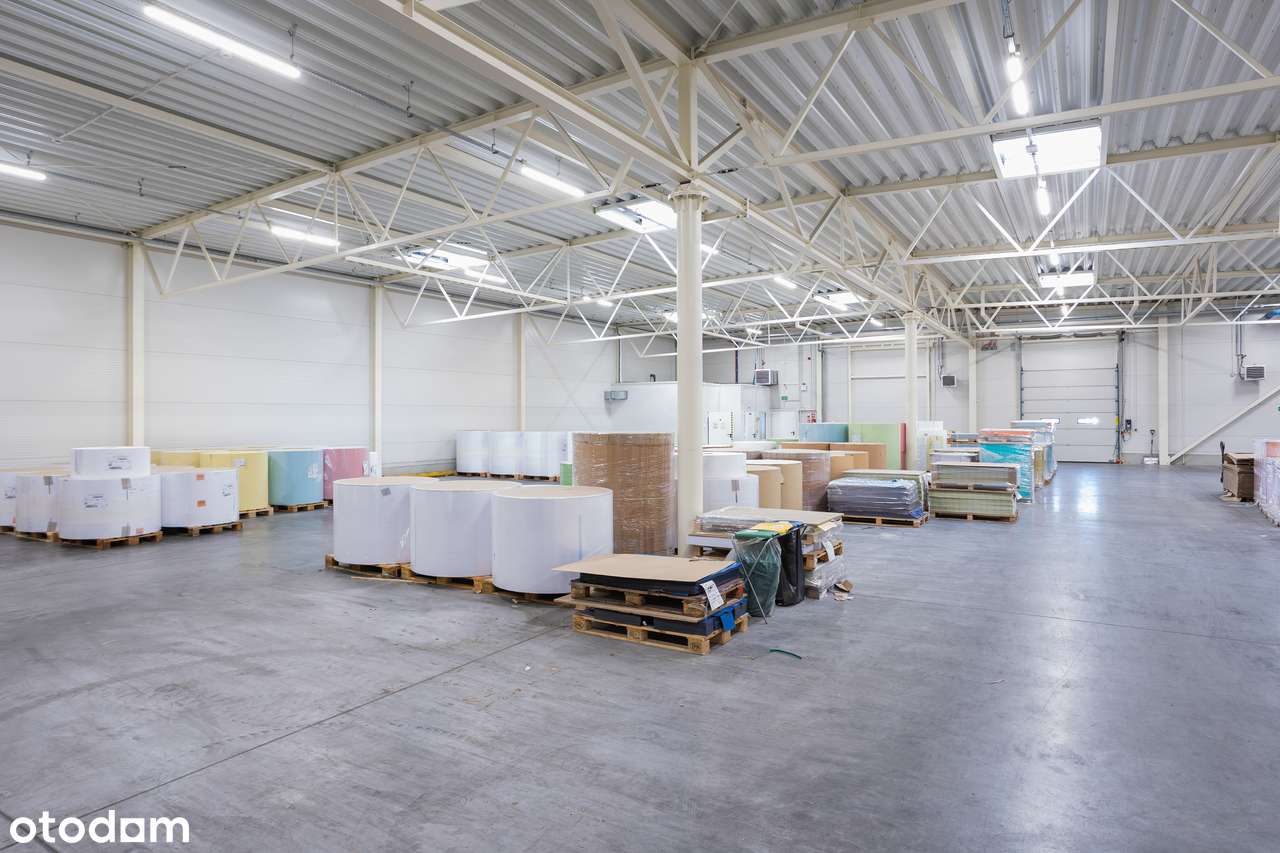 Kompleks 2 hal magazynowych i produkcyjnych z biurami i parkingiem-5