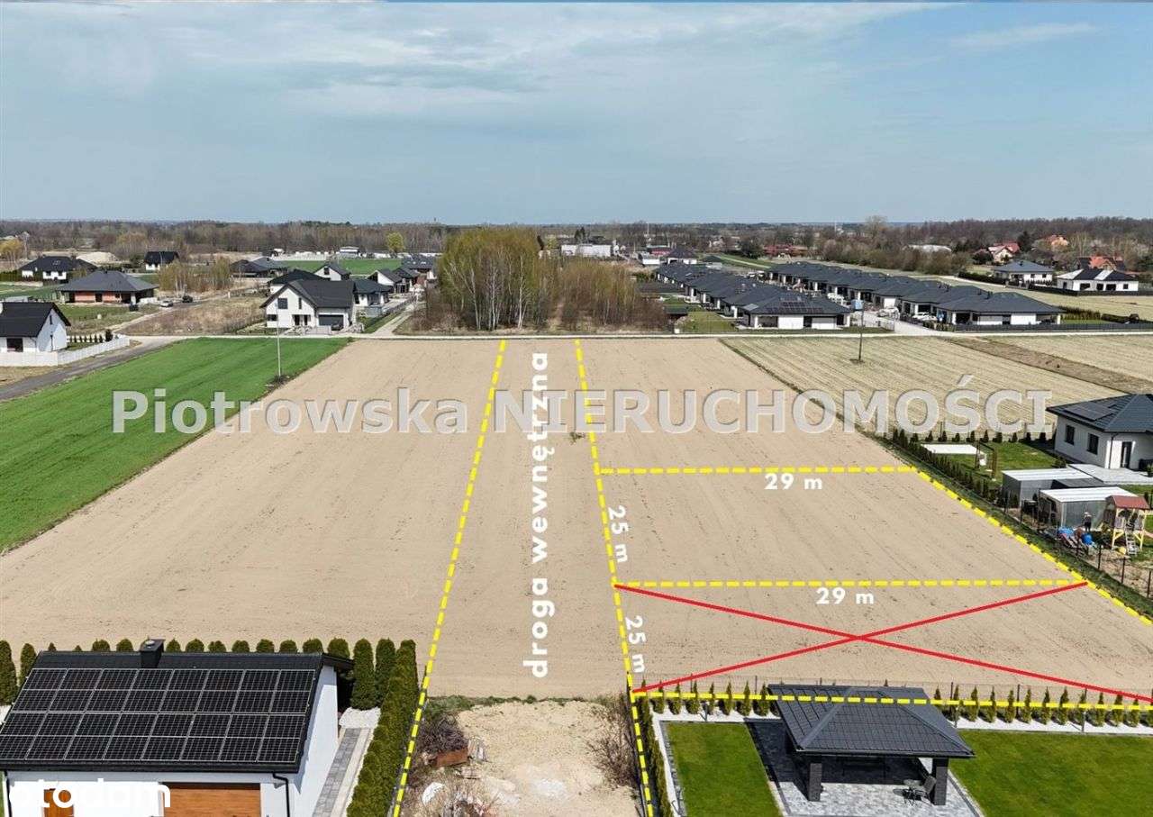Działka, 730 m², Sieradz-2