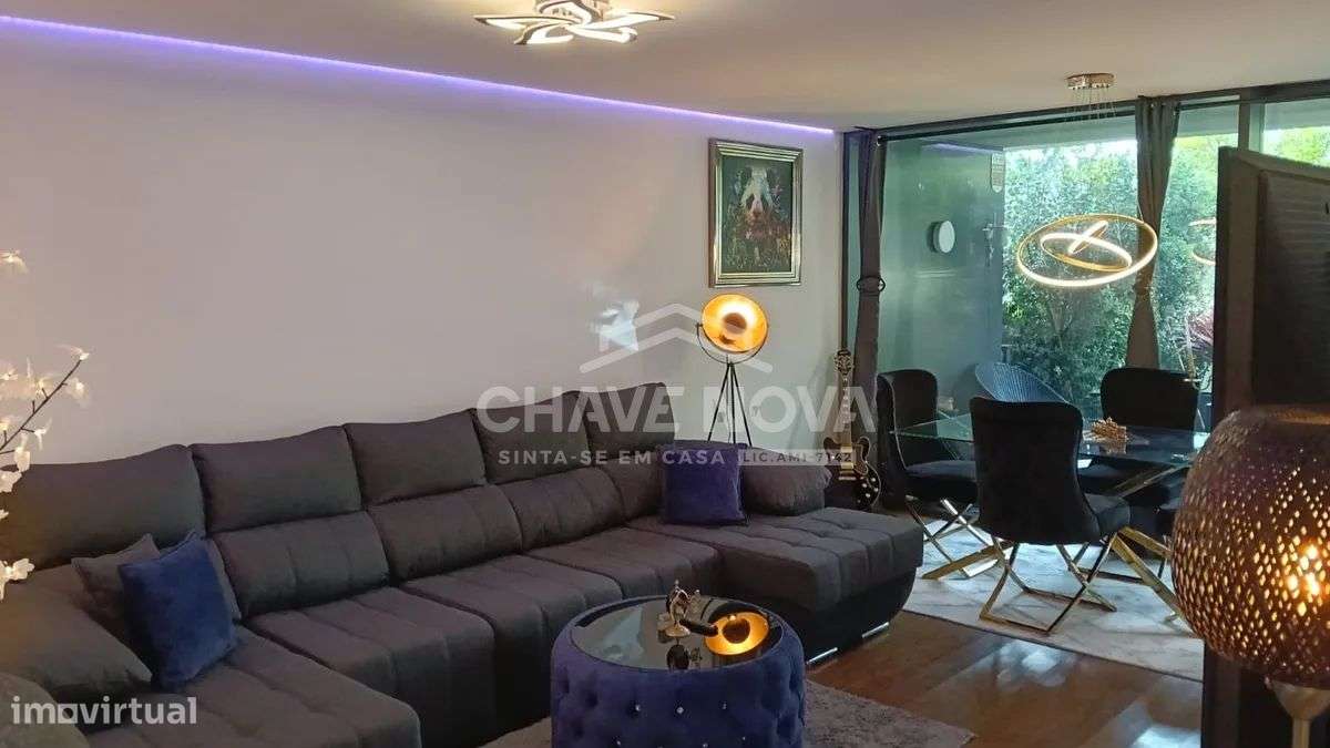 T1 em Cond.Fechado c/jardim e piscina em Mafamude-5