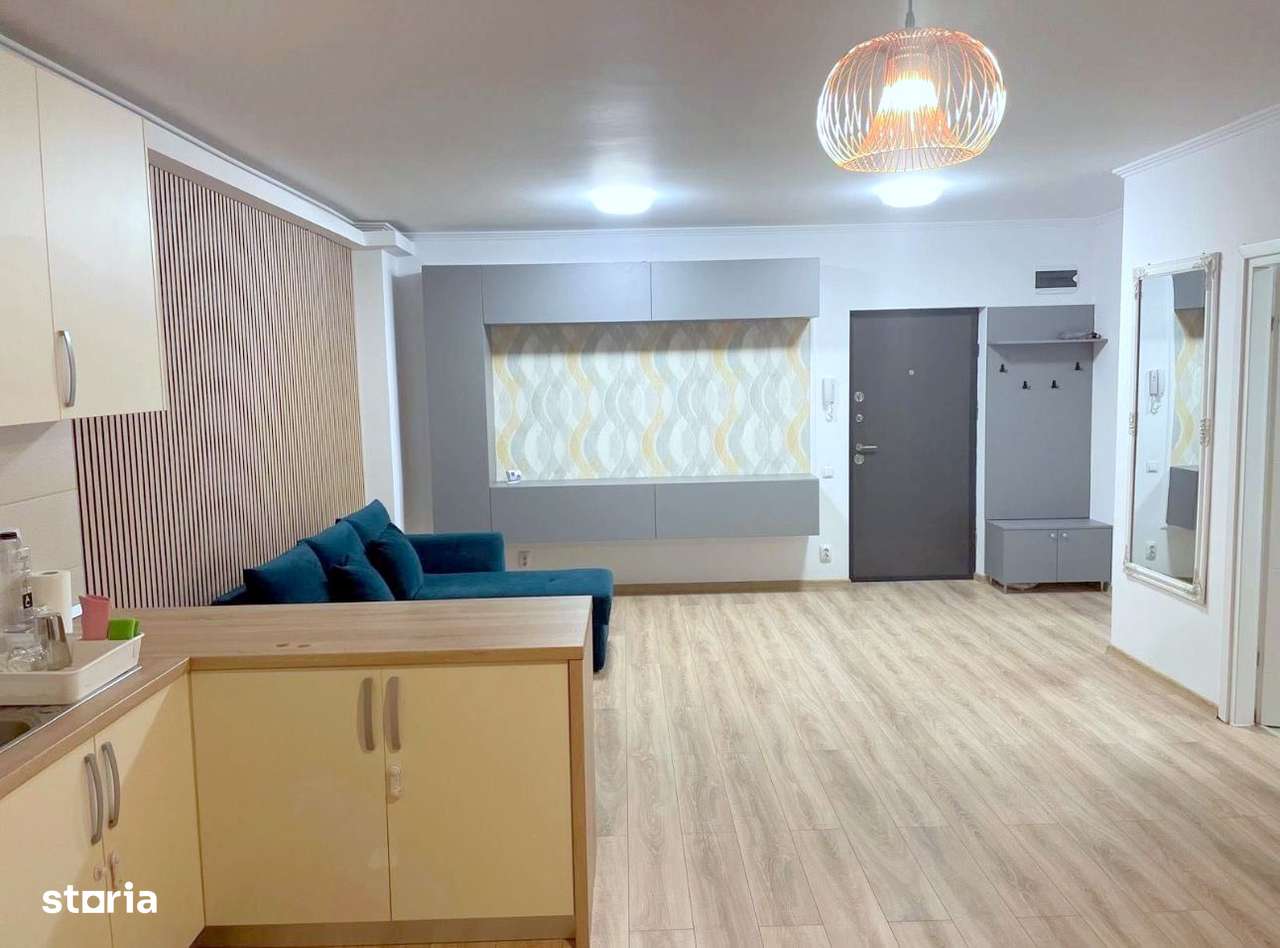 2 camere, bloc nou, mobilat modern, cu parcare, in Buna Ziua zona AUDI - Imagine principală: 4/9