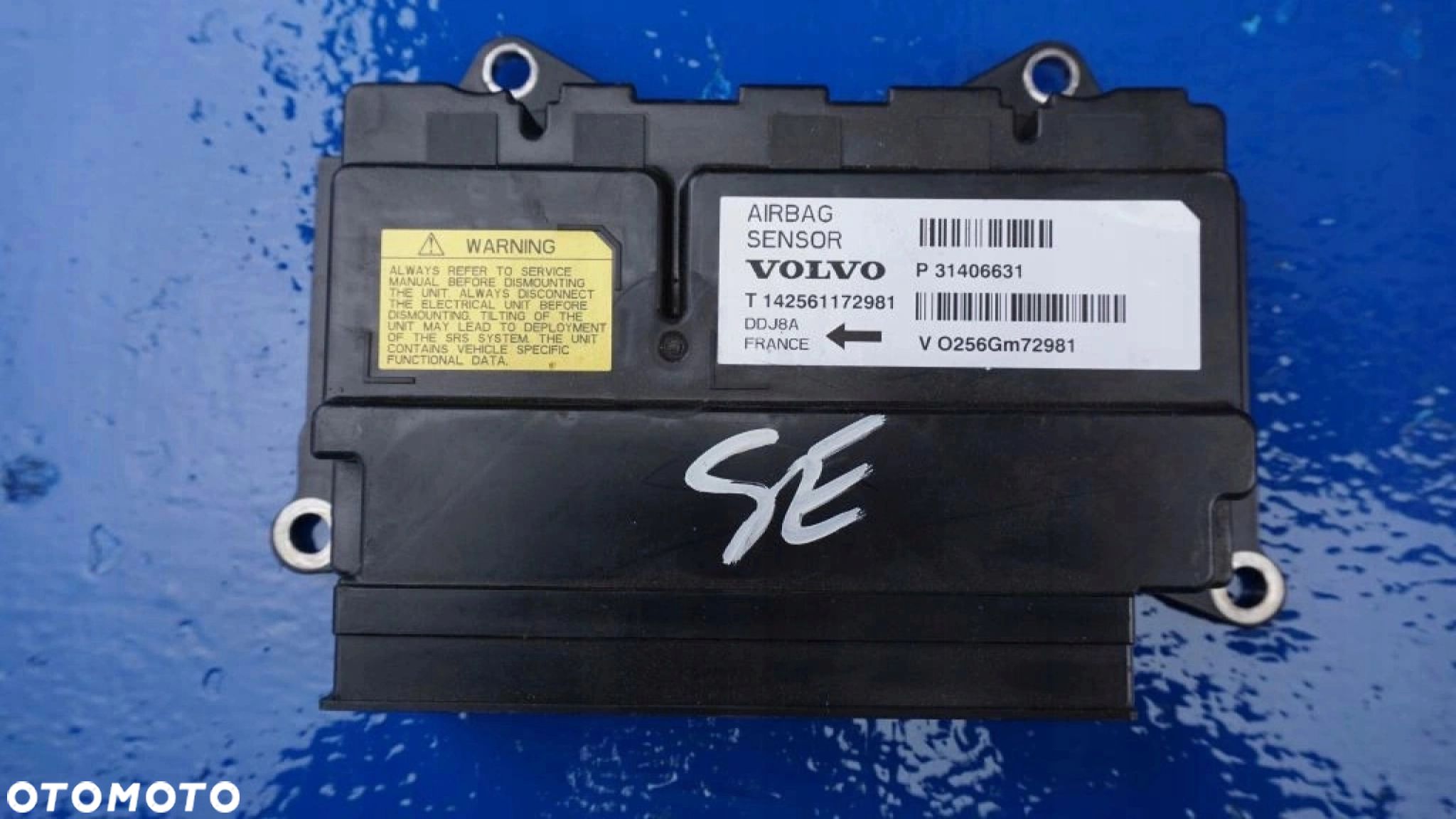 VOLVO V40 CC - AIRBAG SENSOR MODUŁ PODUSZEK - 1