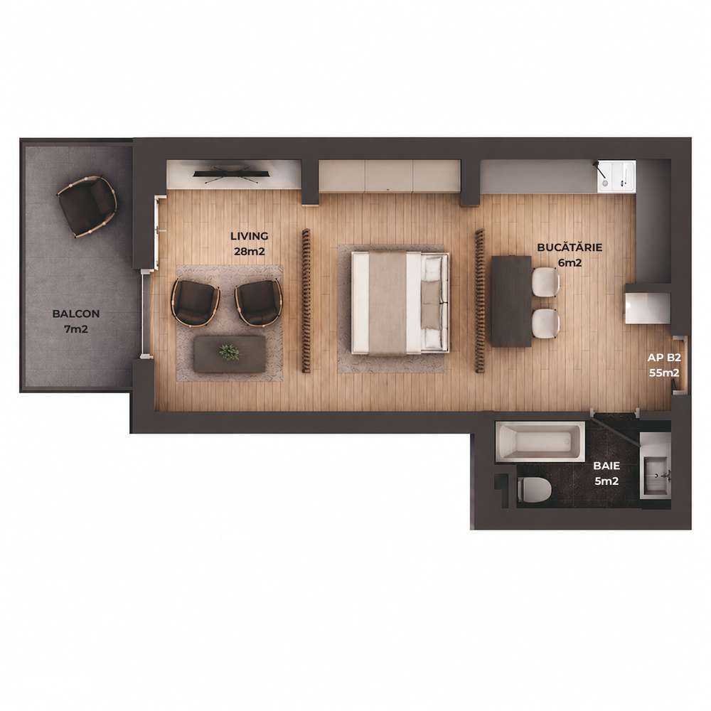 PREDARE VARA ACEASTA Studio Residence5, lângă pădurea Băneasa, Pipera-11