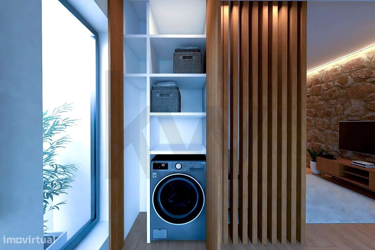 Moradia T1 Renovada com Jardim e Pátio na Rua Monte de São Gens 112, - Grande imagem: 5/24