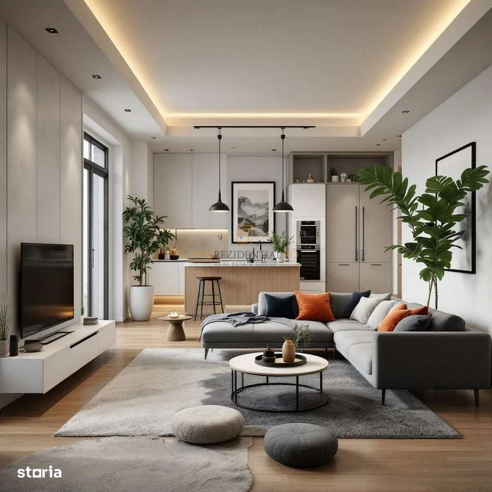 Apartament de vanzare, 2 camere moderne in ansamblu securizat, Berceni