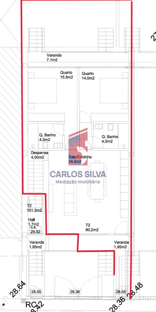Excelente apartamento T2 em Arcozelo - Barcelos-9