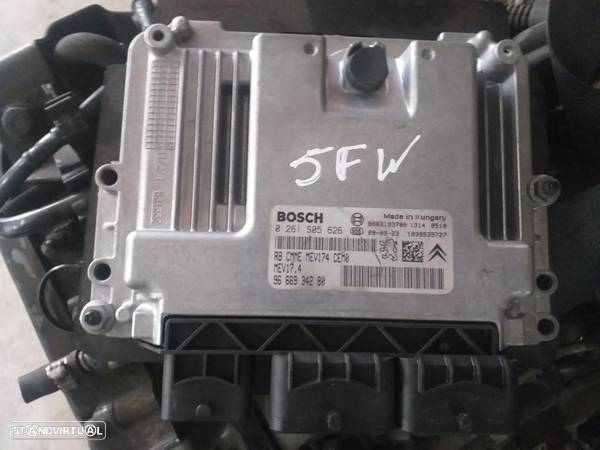 0261s05626 9666934280 Centralina do motor Peugeot citroen 1.6i 5fw - 2