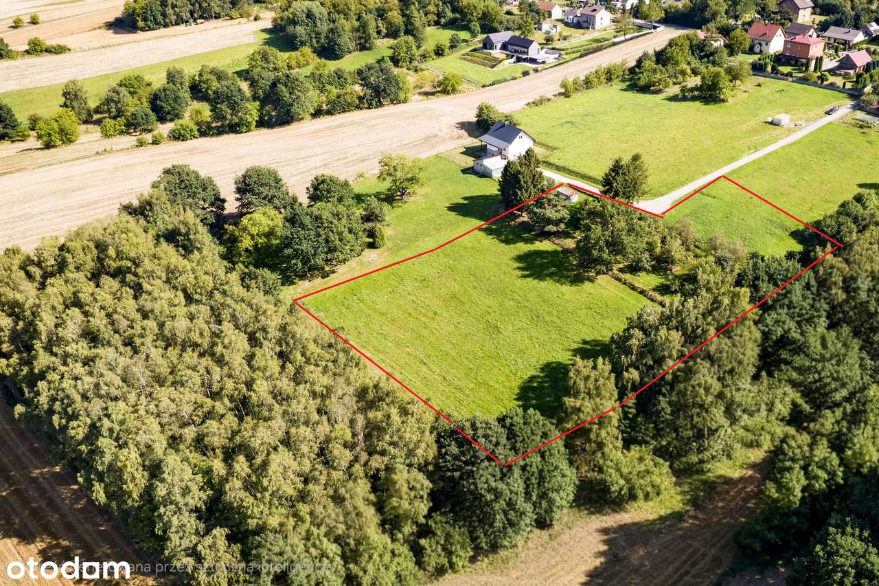 Działka blisko Krakowa i Niepołomic, widokowa,  przy lesie. - Pełny obrazek: 4/11