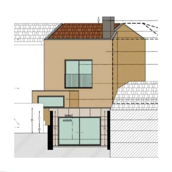 Terreno com ruína com projeto para moradia V2 | ARU | Gaiashopping - Grande imagem: 4/9