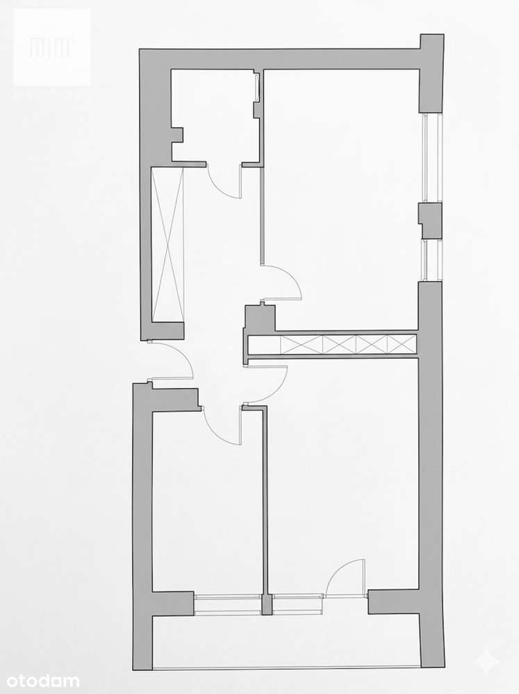 Mieszkanie, 55,40 m², Kraków-8
