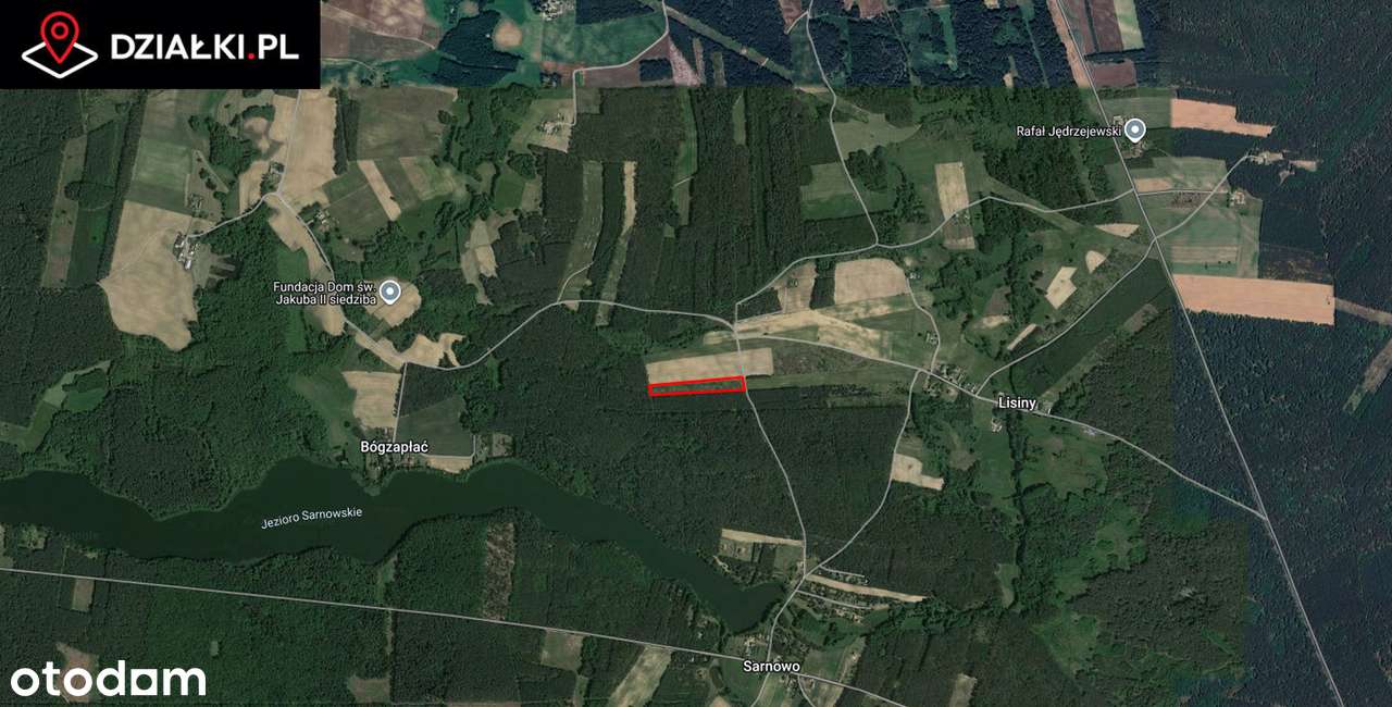 DZIAŁKA BLISKO JEZIORA-2