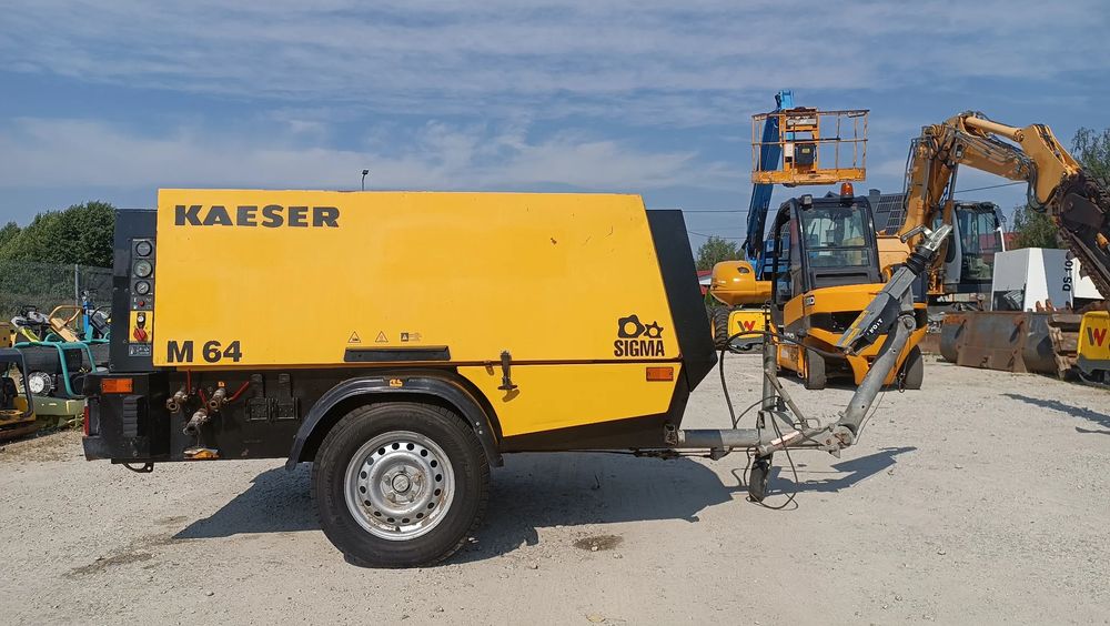 Kaeser m 64  kompresor śrubowy kaeser m 64 / 12r! / 7bar / m 50 atlas copco xas 88 2012