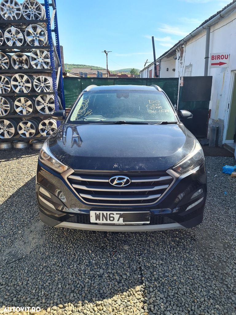 Aripa Stanga Fata Hyundai Tucson III 2015 - 2018 4 Usi NEGRU PAE (932) - 5