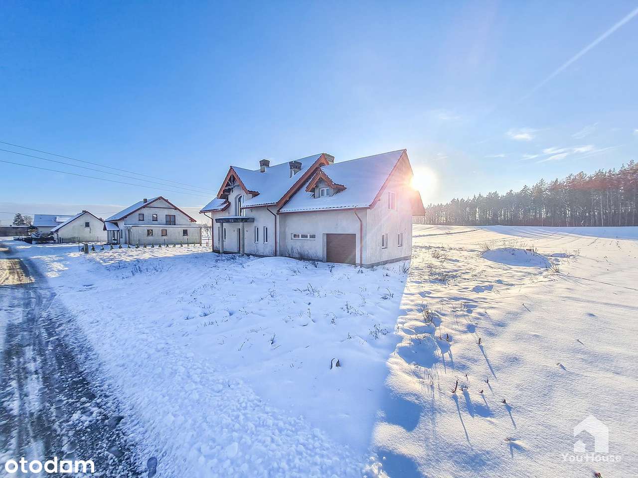 Dom w Ostaszewie k. Lubawy - wygodny i przestronny-3