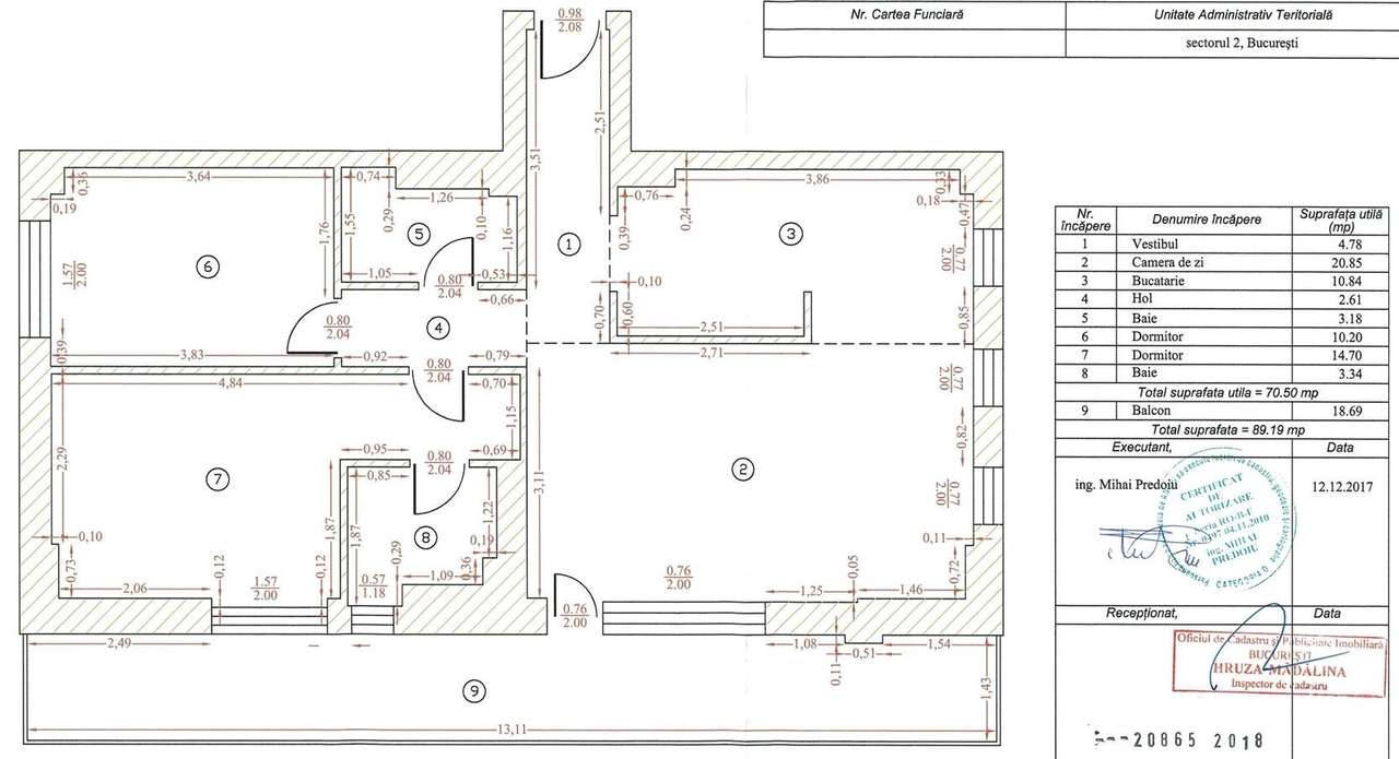 Apart 3 camere Belvedere Pipera Modelul Mare 90mp vedere panoramica - Imagine principală: 2/20