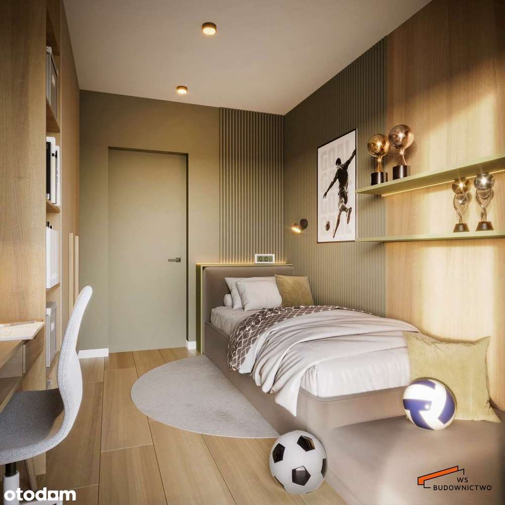 Nowoczesne 2 pokojowe mieszkanie z dwoma dużymi tarasami - 44,95 m2-11