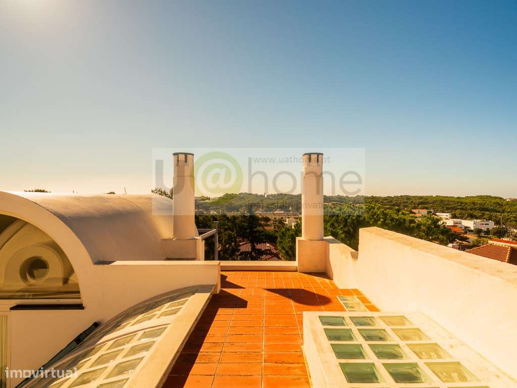 Moradia com piscina e vista mar na Charneca/Cascais-13