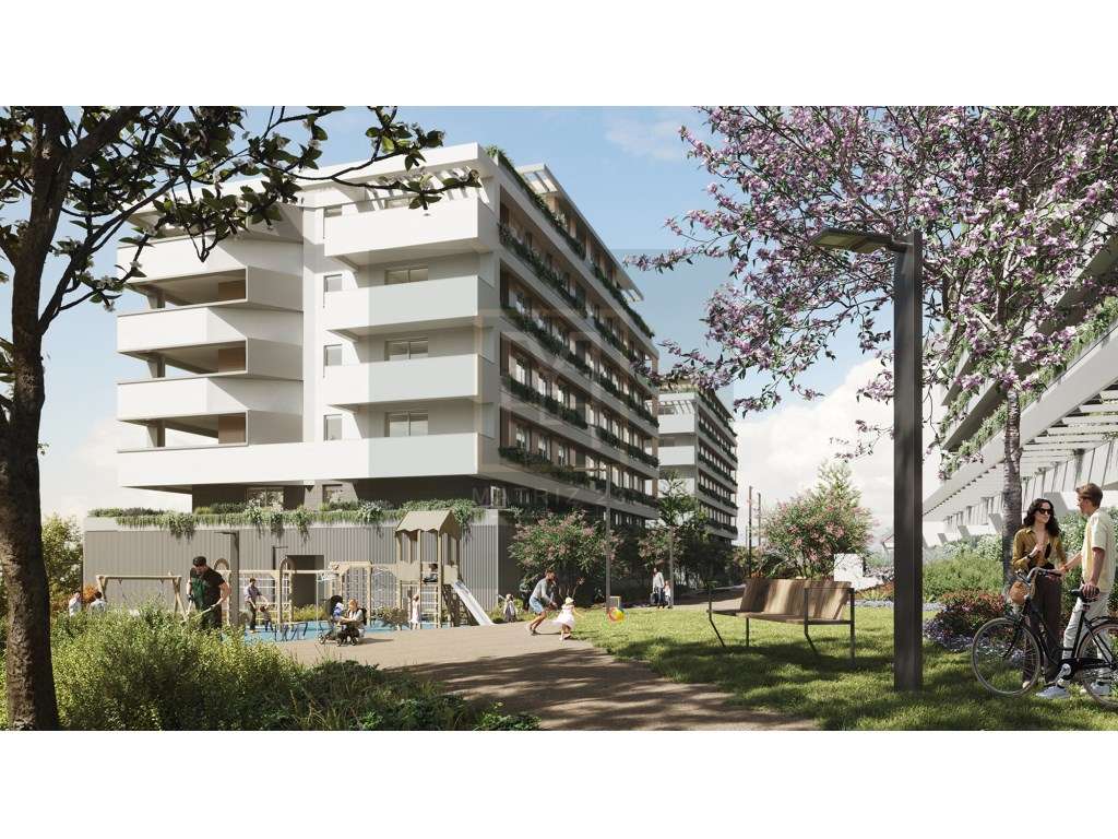 APT T1 NOVO, COM TERRAÇO, PISCINA, GINÁSIO, LUGAR DE GARAGEM, MAIA-11