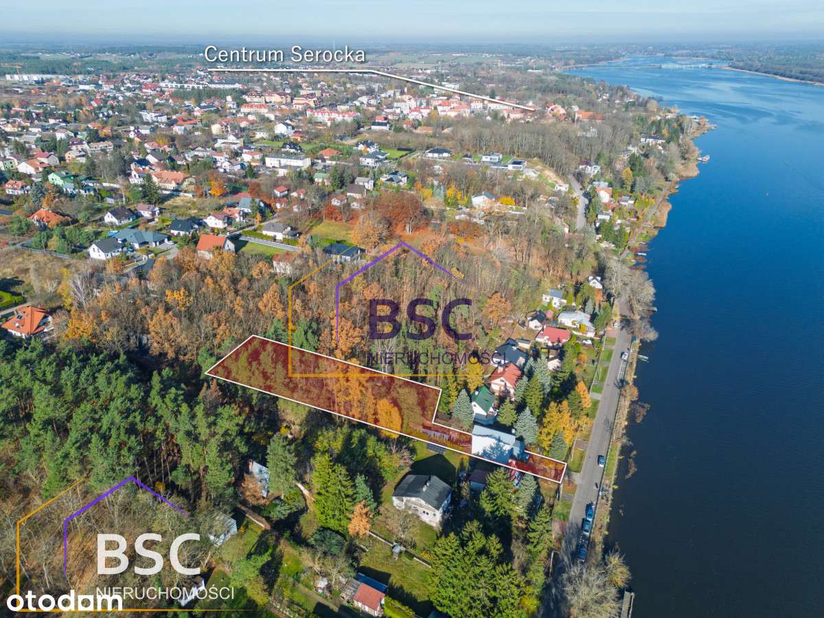 Bajkowy widok na jezioro w 1 linii brzegowej-14