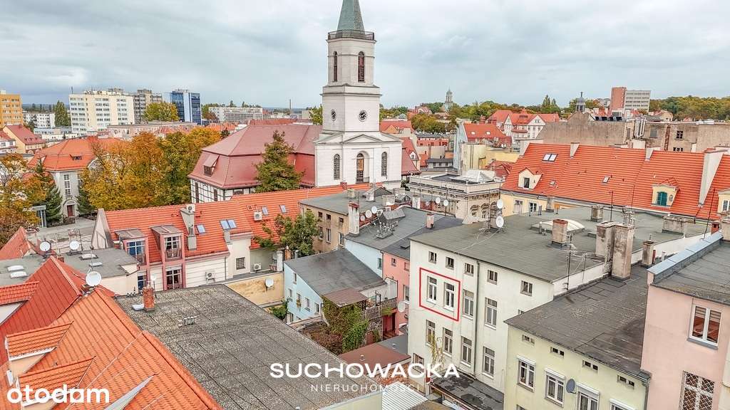 2 pok. w centrum Zielonej Góry, ul. Mariacka-10