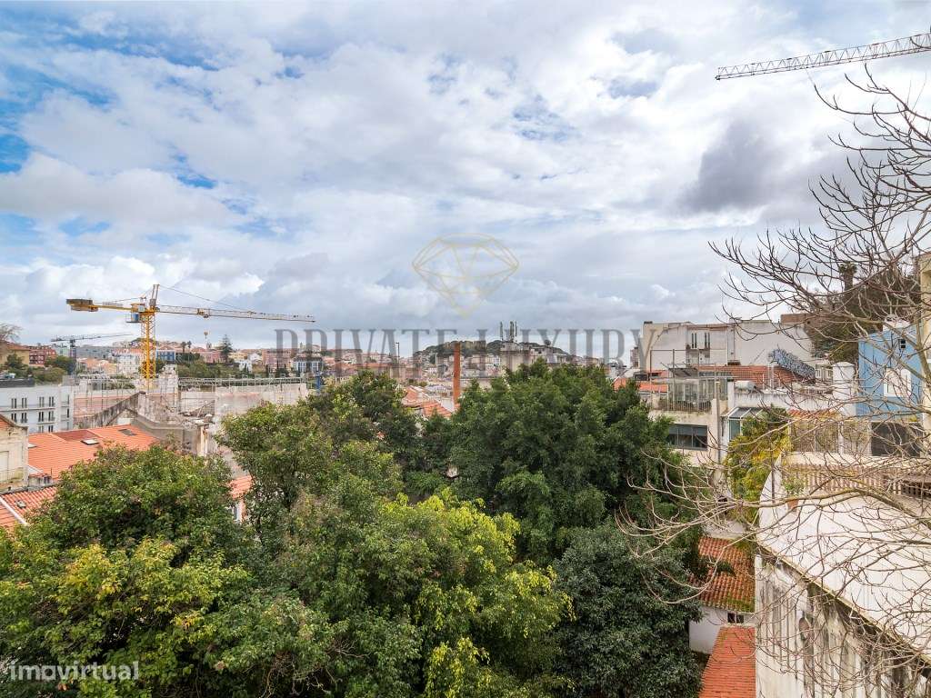 T3 Duplex Novo com Terraço junto à Praça da Alegria | Lisboa - Grande imagem: 5/33