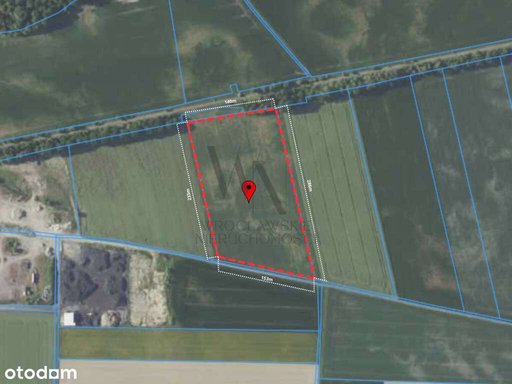 Działka inwestycyjna AG/6 – Cieśle, gmina Oleśnica-0